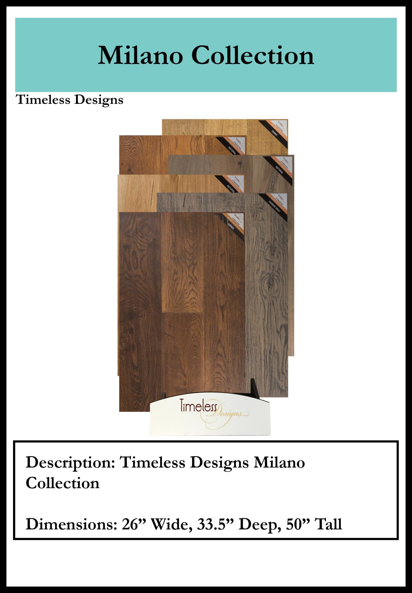 Wood Displays CDC Distributors, Inc.